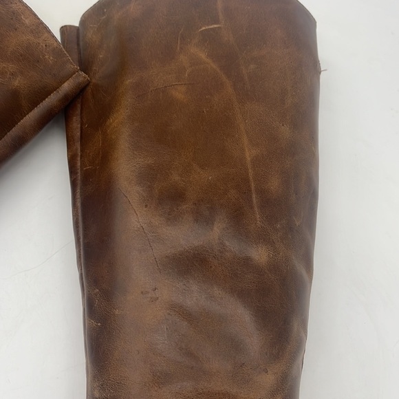Mattise Britain Brown Talk Leather Riding Boots size 8 Wide Calf TB4049A - Picture 4 of 14